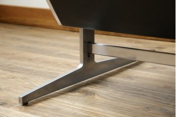 デンマークビンテージ　希少モデル!!　モビリア(mobilia)取り扱い　BO-EX社製　BO-562　デンマーク出身デザイナーヨルゲン・カストホルムデザインのモダンなデザインがかっこいい2人掛けソファ(2人掛け、二人掛けソファ、ヴィンテージ、応接セット、北欧)(R-082841)
