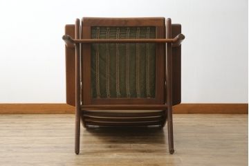 デンマークビンテージ　GETAMA(ゲタマ)　Hans J Wegner(ハンス・J・ウェグナー)　GE290A　オーク材　くつろぎの空間を演出するイージーチェア(椅子、イス、アームチェア、1P、一人掛け、1人掛けソファ、ヴィンテージ、北欧)(R-082844)