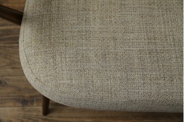 イギリスビンテージ　ERCOL(アーコール)　エバーグリーン　曲げ木のフレームが目を惹くハイバック2人掛けソファ　定価約72万円　(R-082849)