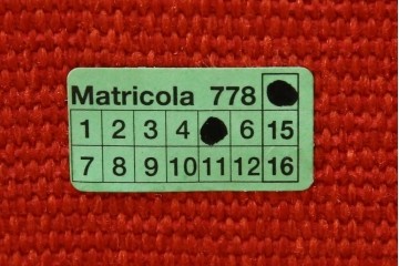 中古　美品　Knoll(ノル)　Saarinen Collection Conference Chair(サーリネン コレクション カンファレンスチェア)　 鮮やかな赤が印象的なアームレスチェア　定価約36万円相当　(R-082851)