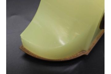 ジャンク品　戦前　当時物　ウランガラス　精工舎(SEIKOSHA・セイコー)　ゼンマイ式　8DAY(8日巻)　ノスタルジックな佇まいの置時計(硝子、枕時計)(R-082859)