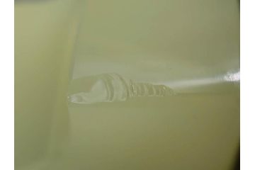ジャンク品　戦前　当時物　ウランガラス　精工舎(SEIKOSHA・セイコー)　ゼンマイ式　8DAY(8日巻)　ノスタルジックな佇まいの置時計(硝子、枕時計)(R-082859)