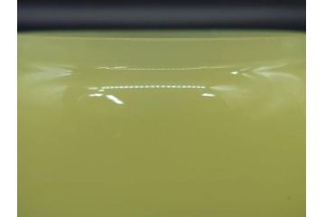 戦前 当時物 ウランガラス 上品な佇まいの小物入れ&灰皿セット(蓋物、アシュトレイ、和ガラス、硝子瓶)(R-082861)