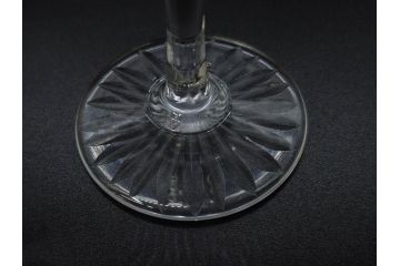 帝国ホテル　フランク・ロイド・ライト　気品あふれるグラス6客セット(市松模様、リキュール、ショット、酒器、酒杯、ガラス、硝子、外箱付)(R-082863)