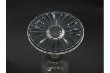 帝国ホテル　フランク・ロイド・ライト　気品あふれるグラス6客セット(市松模様、リキュール、ショット、酒器、酒杯、ガラス、硝子、外箱付)(R-082863)