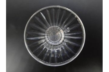 帝国ホテル　フランク・ロイド・ライト　気品あふれるグラス6客セット(市松模様、リキュール、ショット、酒器、酒杯、ガラス、硝子、外箱付)(R-082863)