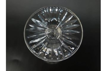 帝国ホテル　フランク・ロイド・ライト　気品あふれるグラス6客セット(市松模様、リキュール、ショット、酒器、酒杯、ガラス、硝子、外箱付)(R-082863)