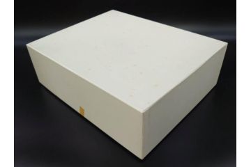 帝国ホテル　フランク・ロイド・ライト　気品あふれるグラス6客セット(市松模様、リキュール、ショット、酒器、酒杯、ガラス、硝子、外箱付)(R-082863)
