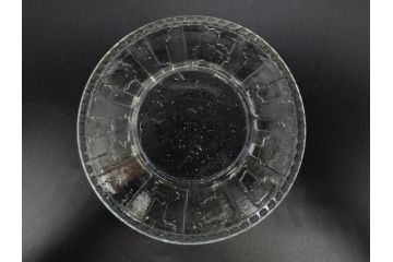 日独伊三国同盟記念　君が代　大日本海軍　万歳　大日本帝国戦捷紀念　ガラス皿3枚&コースターセット(日露戦争、桜文、戦勝記念皿、小皿、和ガラス、硝子)(R-082866)