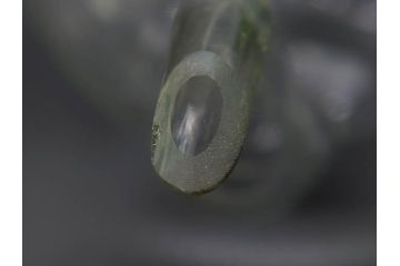 戦前　当時物　切子　剣先　ガラス　風情のある急須&グラス2客セット(コップ、色被せ、青、ポット、硝子、和ガラス)(R-082868)