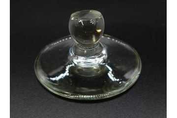 戦前　当時物　切子　剣先　ガラス　風情のある急須&グラス2客セット(コップ、色被せ、青、ポット、硝子、和ガラス)(R-082868)