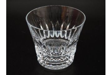 フランス　Baccarat　バカラ　ティアラ　イヤータンブラー2021　グローリア　見事なカットが煌めくグラス3客セット(コップ、シャンパン、ハイボール、フルレッドクリスタルガラス、共箱付)(R-082869)