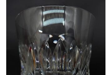 フランス　Baccarat　バカラ　ティアラ　イヤータンブラー2021　グローリア　見事なカットが煌めくグラス3客セット(コップ、シャンパン、ハイボール、フルレッドクリスタルガラス、共箱付)(R-082869)