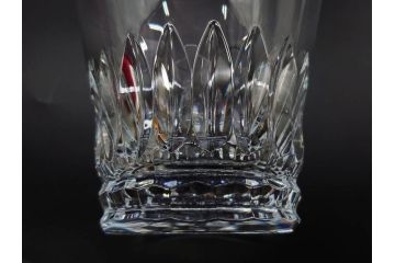 フランス　Baccarat　バカラ　ティアラ　イヤータンブラー2021　グローリア　見事なカットが煌めくグラス3客セット(コップ、シャンパン、ハイボール、フルレッドクリスタルガラス、共箱付)(R-082869)