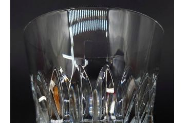 フランス　Baccarat　バカラ　ティアラ　イヤータンブラー2021　グローリア　見事なカットが煌めくグラス3客セット(コップ、シャンパン、ハイボール、フルレッドクリスタルガラス、共箱付)(R-082869)