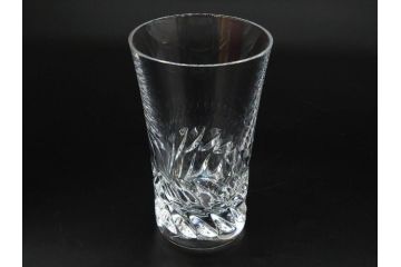 フランス　Baccarat　バカラ　ティアラ　イヤータンブラー2021　グローリア　見事なカットが煌めくグラス3客セット(コップ、シャンパン、ハイボール、フルレッドクリスタルガラス、共箱付)(R-082869)