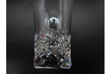 フランス　Baccarat　バカラ　ティアラ　イヤータンブラー2021　グローリア　見事なカットが煌めくグラス3客セット(コップ、シャンパン、ハイボール、フルレッドクリスタルガラス、共箱付)(R-082869)