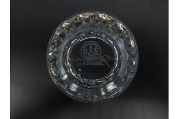 フランス　Baccarat　バカラ　ティアラ　イヤータンブラー2021　グローリア　見事なカットが煌めくグラス3客セット(コップ、シャンパン、ハイボール、フルレッドクリスタルガラス、共箱付)(R-082869)