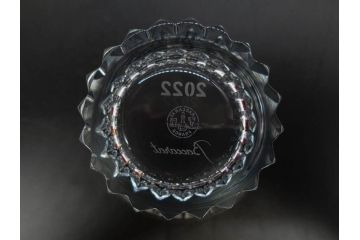 フランス　Baccarat　バカラ　クリスタ　ルテシア　イヤータンブラー　2022　2024　高級感あふれるグラス4客セット(コップ、ロックグラス、フルレッドクリスタルガラス、共箱付)(R-082870)