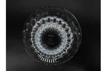 フランス　Baccarat　バカラ　クリスタ　ルテシア　イヤータンブラー　2022　2024　高級感あふれるグラス4客セット(コップ、ロックグラス、フルレッドクリスタルガラス、共箱付)(R-082870)