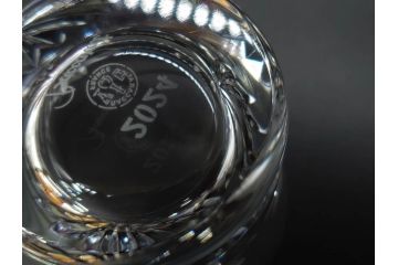 フランス　Baccarat　バカラ　クリスタ　ルテシア　イヤータンブラー　2022　2024　高級感あふれるグラス4客セット(コップ、ロックグラス、フルレッドクリスタルガラス、共箱付)(R-082870)