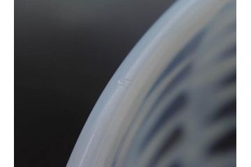 大正期　碗型　乳白　鱗文　青脚　レトロな味わい深い氷コップ(碗形、グラス、硝子、和ガラス)(R-082872)