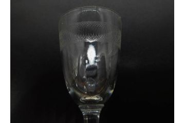 昭和初期　食卓をエレガントに演出するグラス7客セット(リキュール、ショット、酒杯、酒器、硝子、プレスガラス、和ガラス)(R-082886)