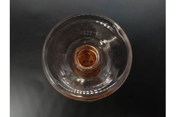 昭和初期　食卓をエレガントに演出するグラス7客セット(リキュール、ショット、酒杯、酒器、硝子、プレスガラス、和ガラス)(R-082886)
