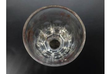 昭和初期　食卓をエレガントに演出するグラス7客セット(リキュール、ショット、酒杯、酒器、硝子、プレスガラス、和ガラス)(R-082886)
