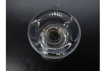 昭和初期　食卓をエレガントに演出するグラス7客セット(リキュール、ショット、酒杯、酒器、硝子、プレスガラス、和ガラス)(R-082886)