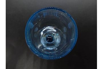 昭和初期　食卓をエレガントに演出するグラス7客セット(リキュール、ショット、酒杯、酒器、硝子、プレスガラス、和ガラス)(R-082886)