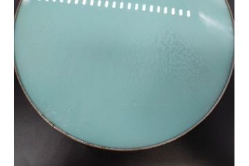 昭和初期　竹　花　落ち着いた佇まいのガラストレー2点&コースター12点セット(富士山?、薔薇、バラ、風景、硝子、ガラス盆、トレイ、コップ敷き)(R-082890)