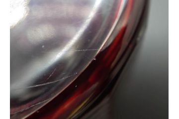 昭和初期　切子　色被せガラス　赤　空間に品格をもたらす水差し&グラスセット(コップ、冠水瓶、ピッチャー、硝子、和ガラス)(R-082892)