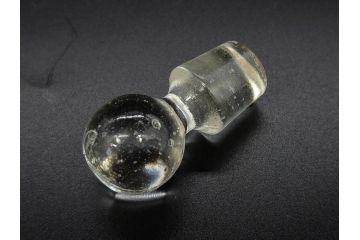 昭和初期　乳白　ガラス　レトロな可愛らしさが魅力の雛徳利3点セット(ひな祭り、雛道具、花、硝子、ガラス)(R-082893)