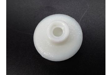 昭和初期　乳白　ガラス　レトロな可愛らしさが魅力の雛徳利3点セット(ひな祭り、雛道具、花、硝子、ガラス)(R-082893)