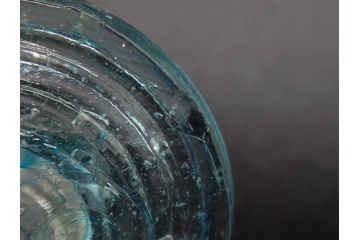昭和初期　独楽　ガラス　懐かしさが溢れるミニチュアこま21点セット(花型、おもちゃ、玩具、サイコロ、硝子)(R-082895)