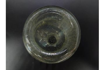 当時物　醤油差し　プレスガラス　時代を重ねた趣あるガラス瓶5点セット(オリンピック、五輪、醤油瓶、しょうゆ差し、調味料入れ、ソース、硝子、和ガラス)(R-082896)