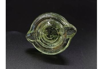 当時物　醤油差し　プレスガラス　時代を重ねた趣あるガラス瓶5点セット(オリンピック、五輪、醤油瓶、しょうゆ差し、調味料入れ、ソース、硝子、和ガラス)(R-082896)