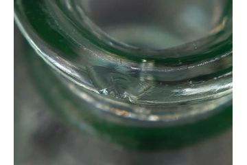 当時物　醤油差し　プレスガラス　時代を重ねた趣あるガラス瓶5点セット(オリンピック、五輪、醤油瓶、しょうゆ差し、調味料入れ、ソース、硝子、和ガラス)(R-082896)