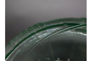 当時物　醤油差し　プレスガラス　時代を重ねた趣あるガラス瓶5点セット(オリンピック、五輪、醤油瓶、しょうゆ差し、調味料入れ、ソース、硝子、和ガラス)(R-082896)
