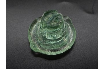 当時物　醤油差し　プレスガラス　時代を重ねた趣あるガラス瓶5点セット(オリンピック、五輪、醤油瓶、しょうゆ差し、調味料入れ、ソース、硝子、和ガラス)(R-082896)