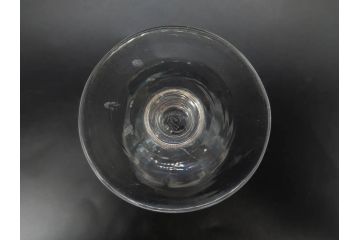 大正〜昭和初期　ガラス　切子　上品な佇まいのグラス10客セット(花、リキュール、ショット、酒器、酒杯、硝子、和ガラス)(R-082899)