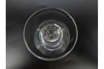 大正〜昭和初期　ガラス　切子　上品な佇まいのグラス10客セット(花、リキュール、ショット、酒器、酒杯、硝子、和ガラス)(R-082899)