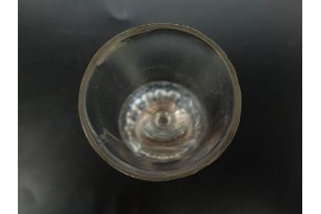 大正〜昭和初期　ガラス　切子　上品な佇まいのグラス10客セット(花、リキュール、ショット、酒器、酒杯、硝子、和ガラス)(R-082899)