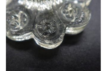 大正〜昭和初期　ガラス　切子　上品な佇まいのグラス10客セット(花、リキュール、ショット、酒器、酒杯、硝子、和ガラス)(R-082899)