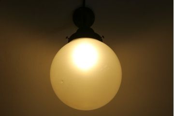 和製ビンテージ　お部屋のアクセントになる壁付けウォールランプ(壁掛けウォールライト、壁掛け照明、壁付け照明、ヴィンテージ)(R-082914)