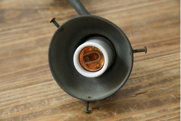 和製ビンテージ　お部屋のアクセントになる壁付けウォールランプ(壁掛けウォールライト、壁掛け照明、壁付け照明、ヴィンテージ)(R-082914)
