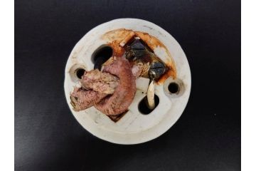 当時物　白磁　菊型　レトロな空間を演出する碍子17点セット(ローゼット、電笠、電灯、照明器具、電材)(R-082919)
