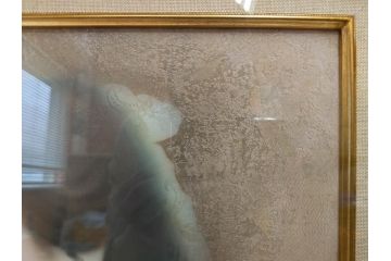 真作　中原脩　「少女」　F6(6号)　絵画(油彩、油絵、人物画、サイン入り、額装、外箱付)(R-082920)