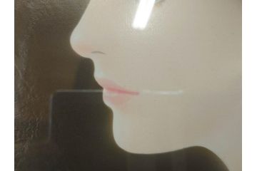 真作　中原脩　「少女」　F6(6号)　絵画(油彩、油絵、人物画、サイン入り、額装、外箱付)(R-082920)